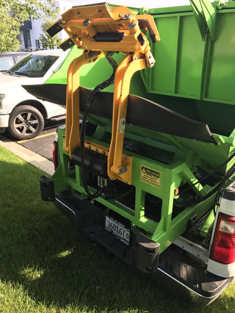 Bin-Lifter – Rotary actuators